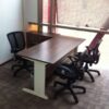 Manager Table with Steel Legs