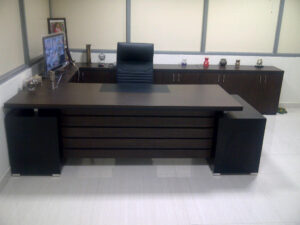 Premium Office Table/Director/General manager Table wooden design -  Chromecraft- Office and Home Furniture