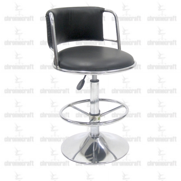 Bar Stool Cushioned Back